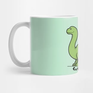 CuteForKids - Brontosaurus - Branded Mug